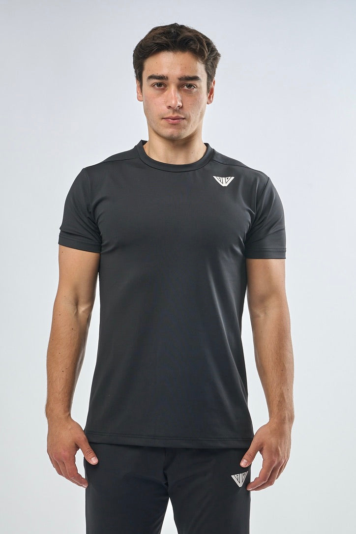 Black dri fit shirt online